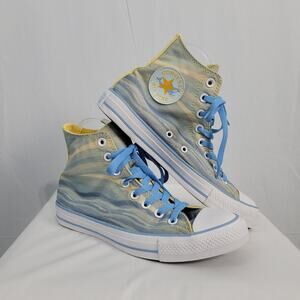 Converse x Millie Bobby Brown Chuck Taylor All Star Blue Wave Sneakers size 8.5